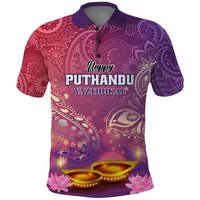 Puthandu Vazthukal 2024 Polo Shirt Happy Tamil New Year - Wonder Print Shop