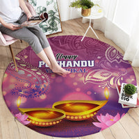 Puthandu Vazthukal 2024 Round Carpet Happy Tamil New Year