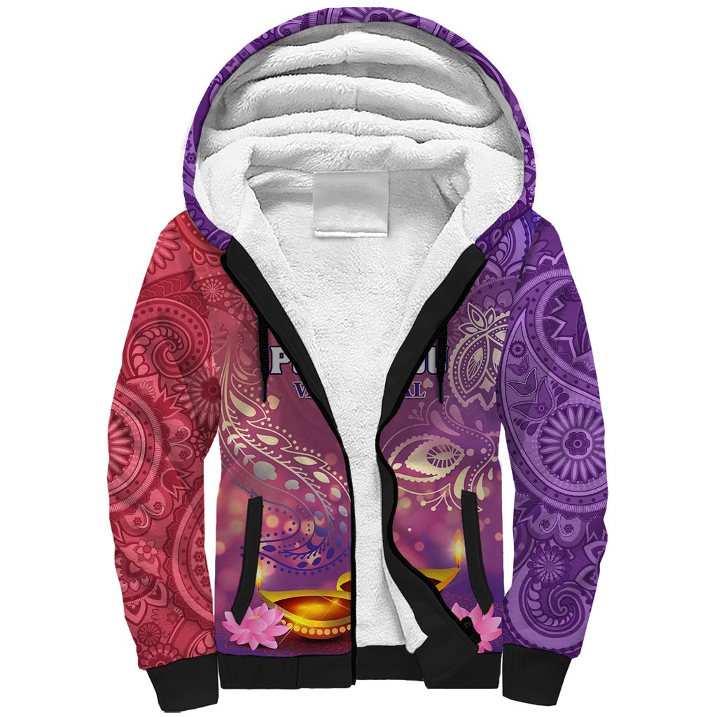 Puthandu Vazthukal 2024 Sherpa Hoodie Happy Tamil New Year - Wonder Print Shop
