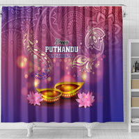 Puthandu Vazthukal 2024 Shower Curtain Happy Tamil New Year