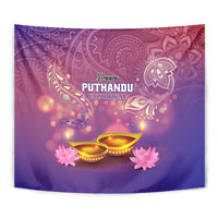 Puthandu Vazthukal 2024 Tapestry Happy Tamil New Year - Wonder Print Shop