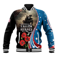 US Memorial Day 2025 Baseball Jacket Remembering Our Fallen Heroes