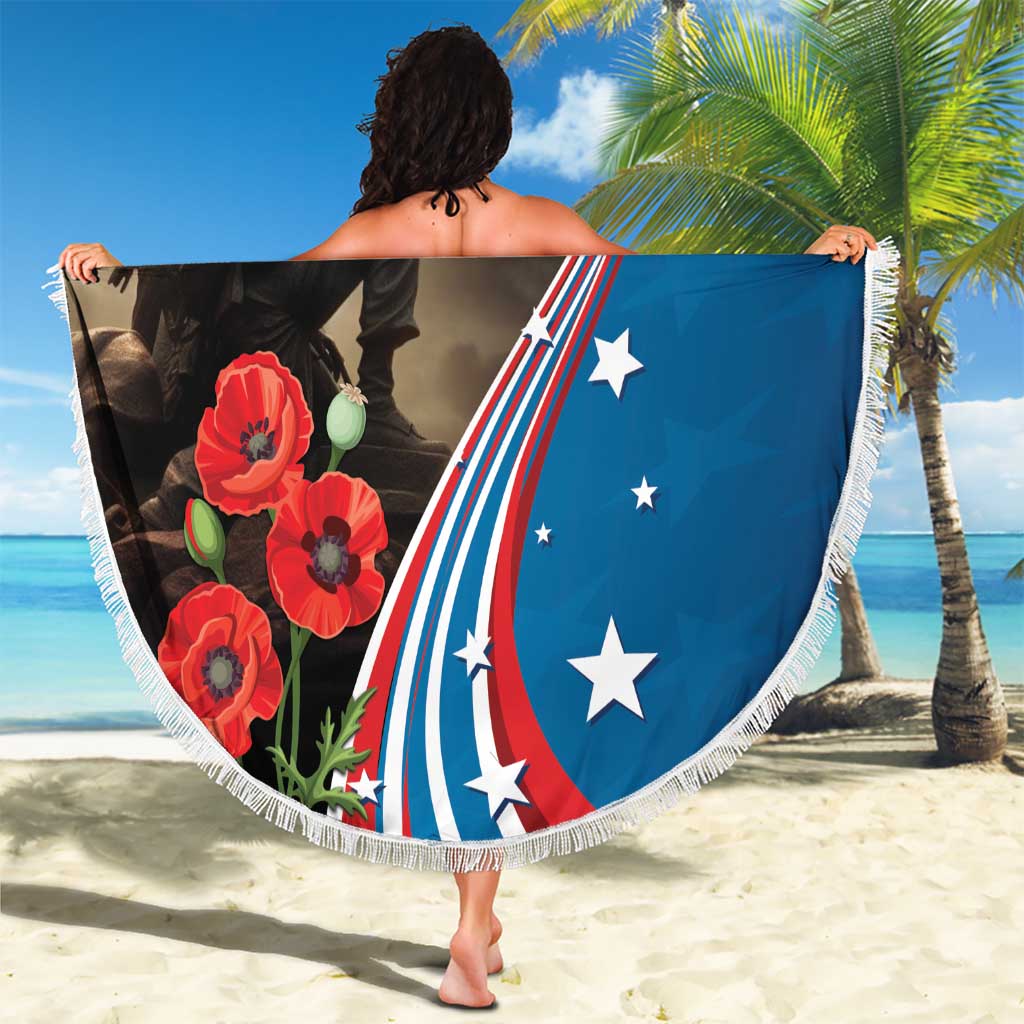 US Memorial Day 2025 Beach Blanket Remembering Our Fallen Heroes