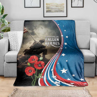 US Memorial Day 2025 Blanket Remembering Our Fallen Heroes