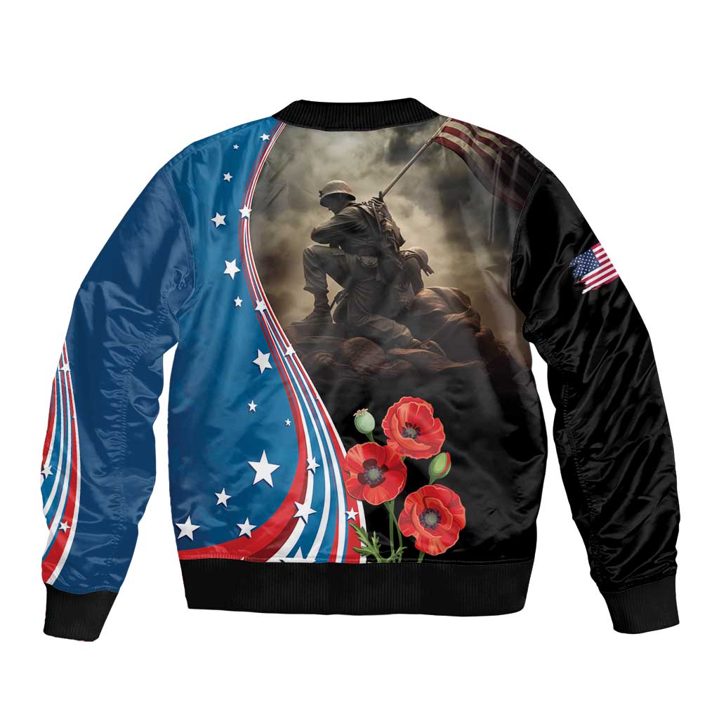 US Memorial Day 2025 Bomber Jacket Remembering Our Fallen Heroes