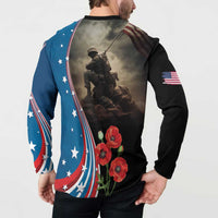 US Memorial Day 2025 Button Sweatshirt Remembering Our Fallen Heroes