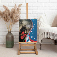 US Memorial Day 2025 Canvas Wall Art Remembering Our Fallen Heroes