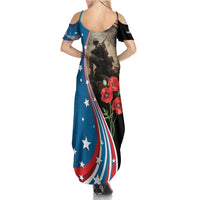 US Memorial Day 2025 Family Matching Summer Maxi Dress and Hawaiian Shirt Remembering Our Fallen Heroes