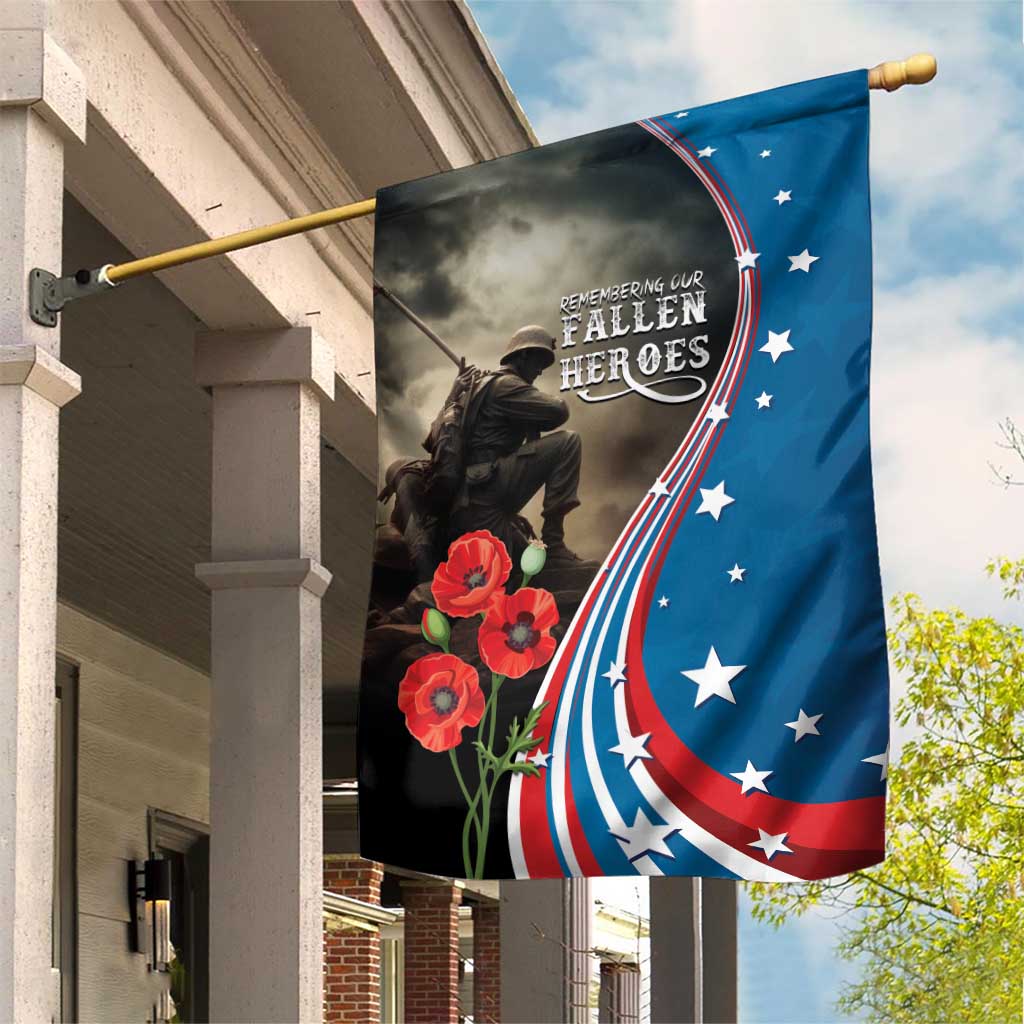 US Memorial Day 2025 Garden Flag Remembering Our Fallen Heroes