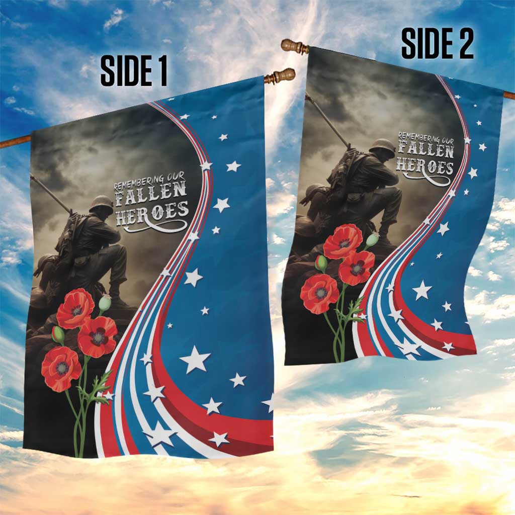 US Memorial Day 2025 Garden Flag Remembering Our Fallen Heroes