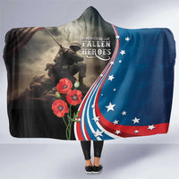 US Memorial Day 2025 Hooded Blanket Remembering Our Fallen Heroes