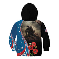 US Memorial Day 2025 Kid Hoodie Remembering Our Fallen Heroes