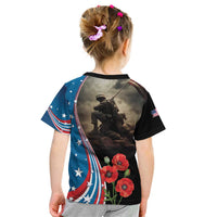 US Memorial Day 2025 Kid T Shirt Remembering Our Fallen Heroes