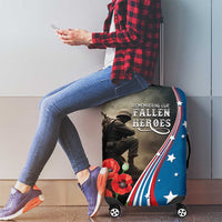 US Memorial Day 2025 Luggage Cover Remembering Our Fallen Heroes