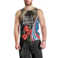 US Memorial Day 2025 Men Tank Top Remembering Our Fallen Heroes