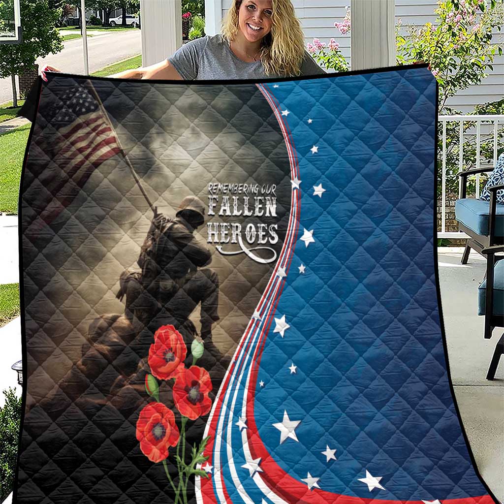 US Memorial Day 2025 Quilt Remembering Our Fallen Heroes