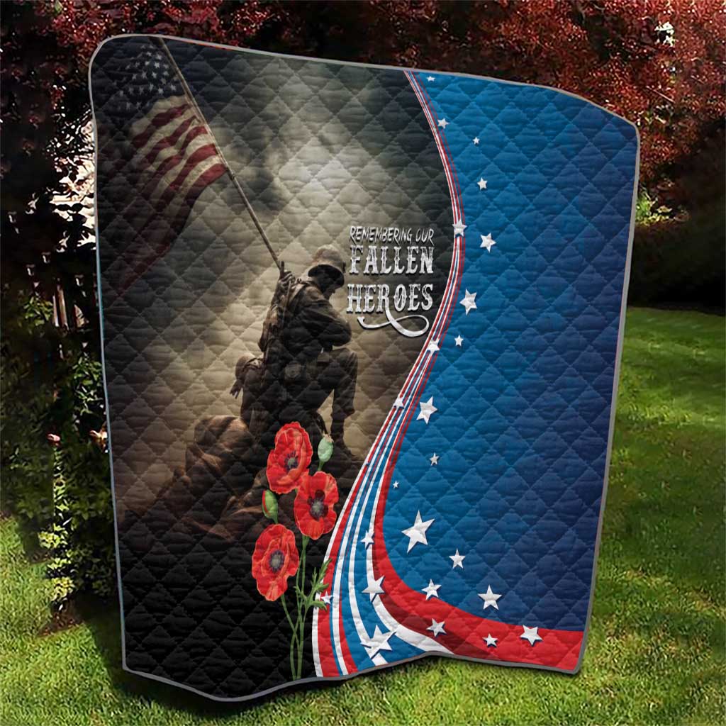 US Memorial Day 2025 Quilt Remembering Our Fallen Heroes