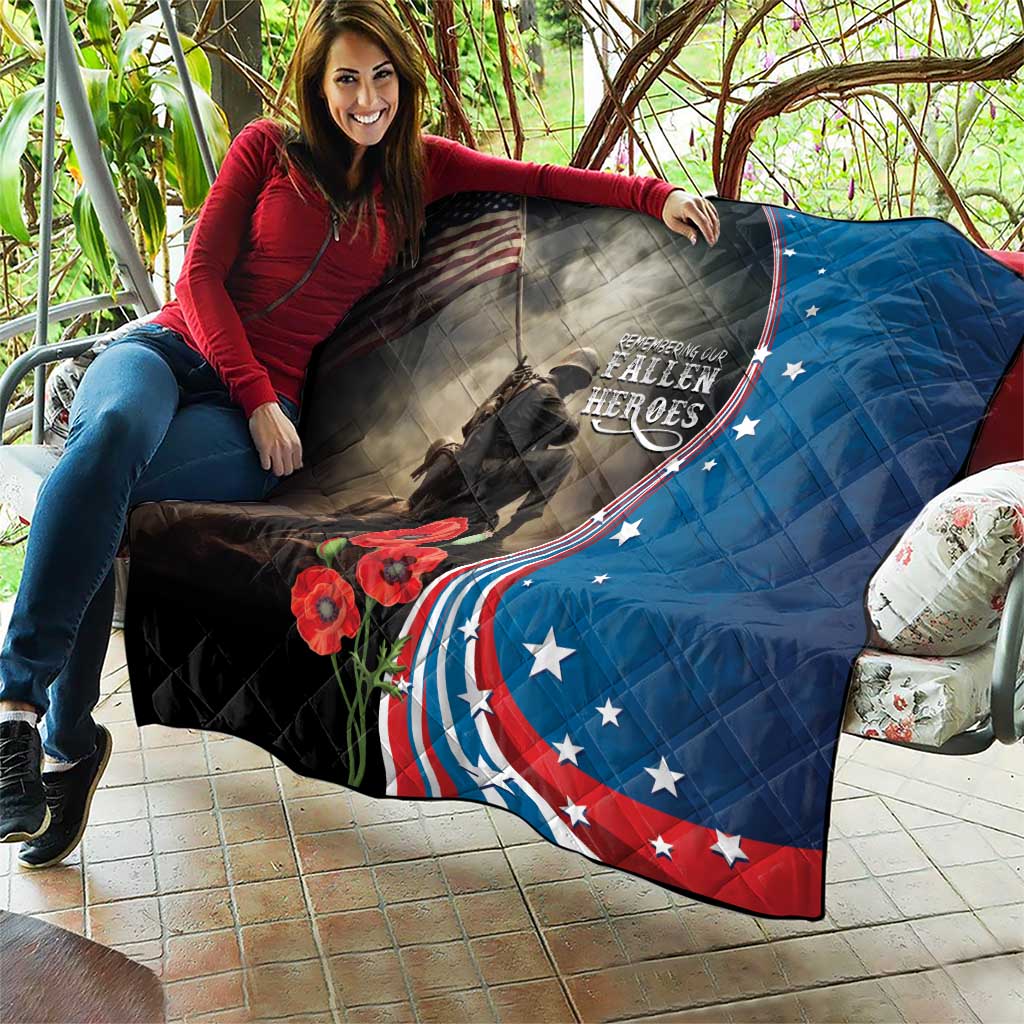 US Memorial Day 2025 Quilt Remembering Our Fallen Heroes