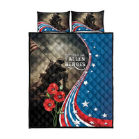 US Memorial Day 2025 Quilt Bed Set Remembering Our Fallen Heroes