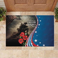 US Memorial Day 2025 Rubber Doormat Remembering Our Fallen Heroes