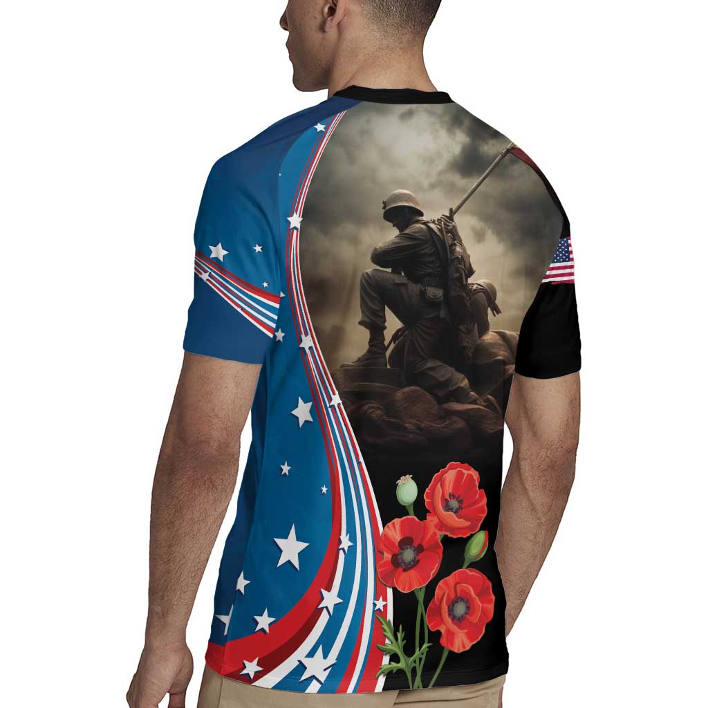 US Memorial Day 2025 Rugby Jersey Remembering Our Fallen Heroes