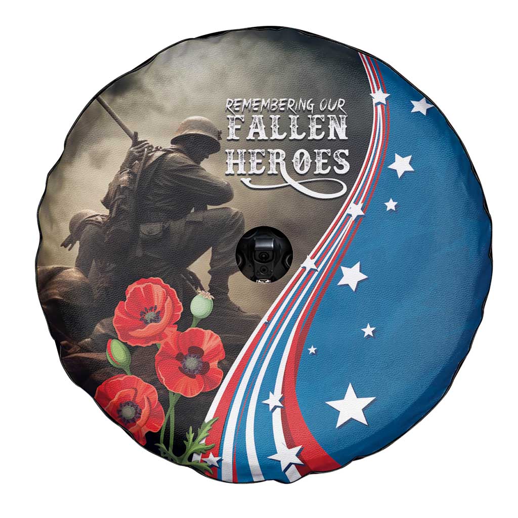 US Memorial Day 2025 Spare Tire Cover Remembering Our Fallen Heroes