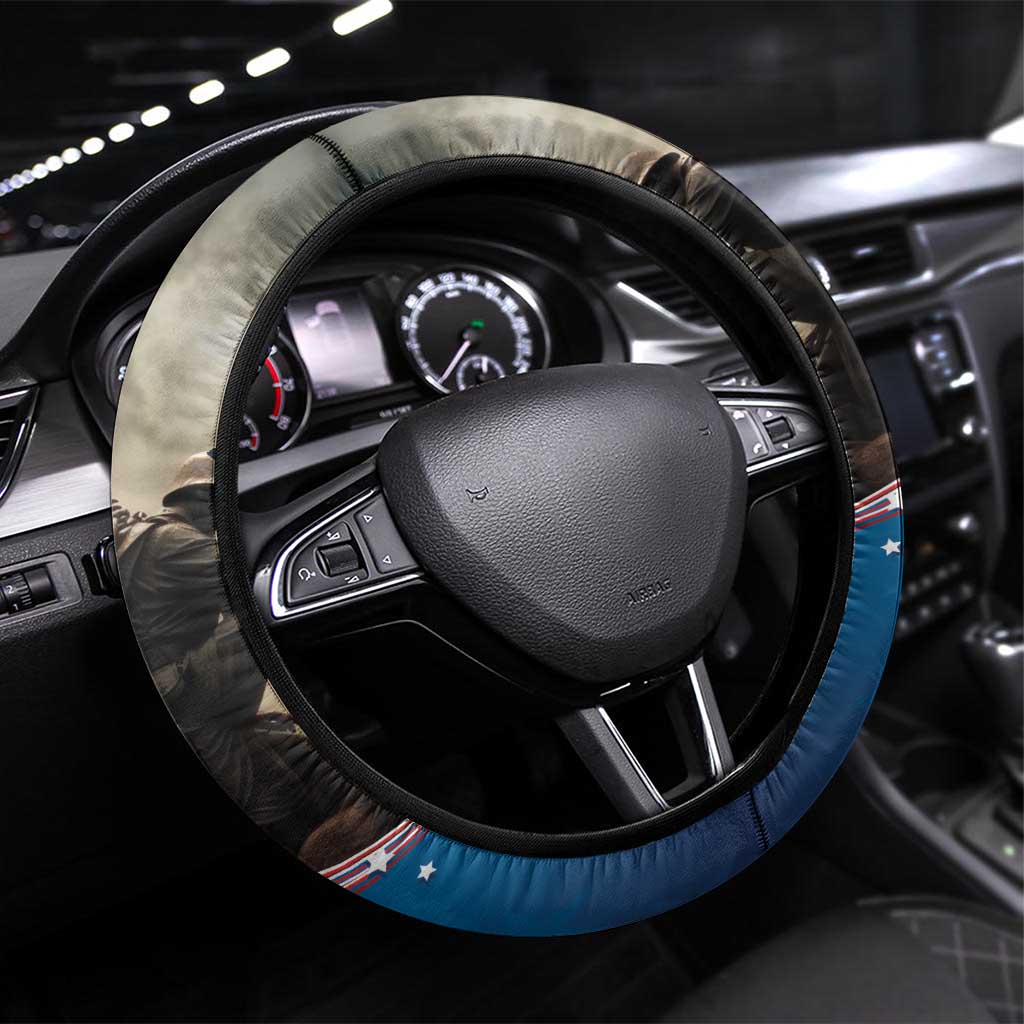US Memorial Day 2025 Steering Wheel Cover Remembering Our Fallen Heroes