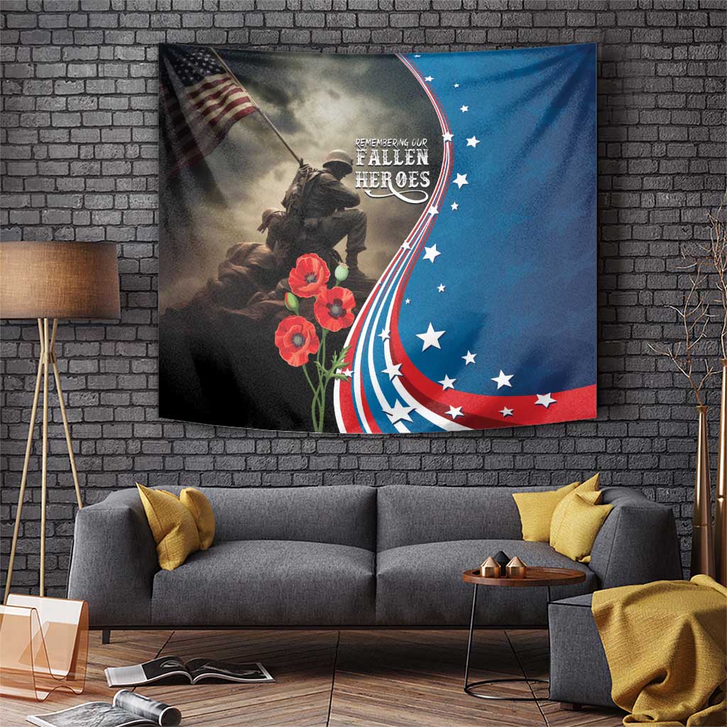 US Memorial Day 2025 Tapestry Remembering Our Fallen Heroes