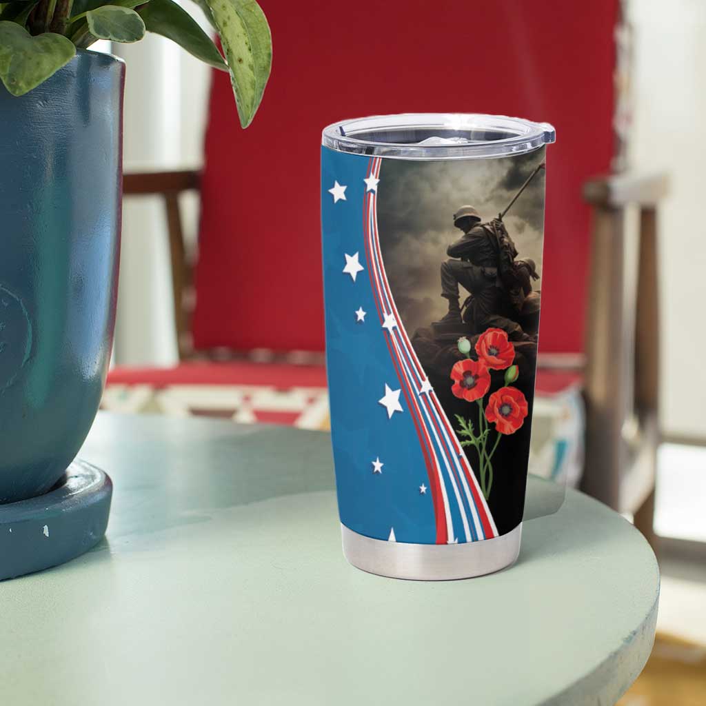 US Memorial Day 2025 Tumbler Cup Remembering Our Fallen Heroes