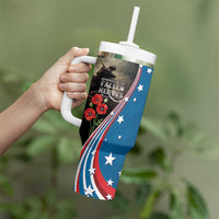 US Memorial Day 2025 Tumbler With Handle Remembering Our Fallen Heroes