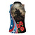 US Memorial Day 2025 Women Sleeveless Polo Shirt Remembering Our Fallen Heroes