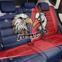 Canada Goose x USA Band Eagle Faced Off Back Car Seat Cover