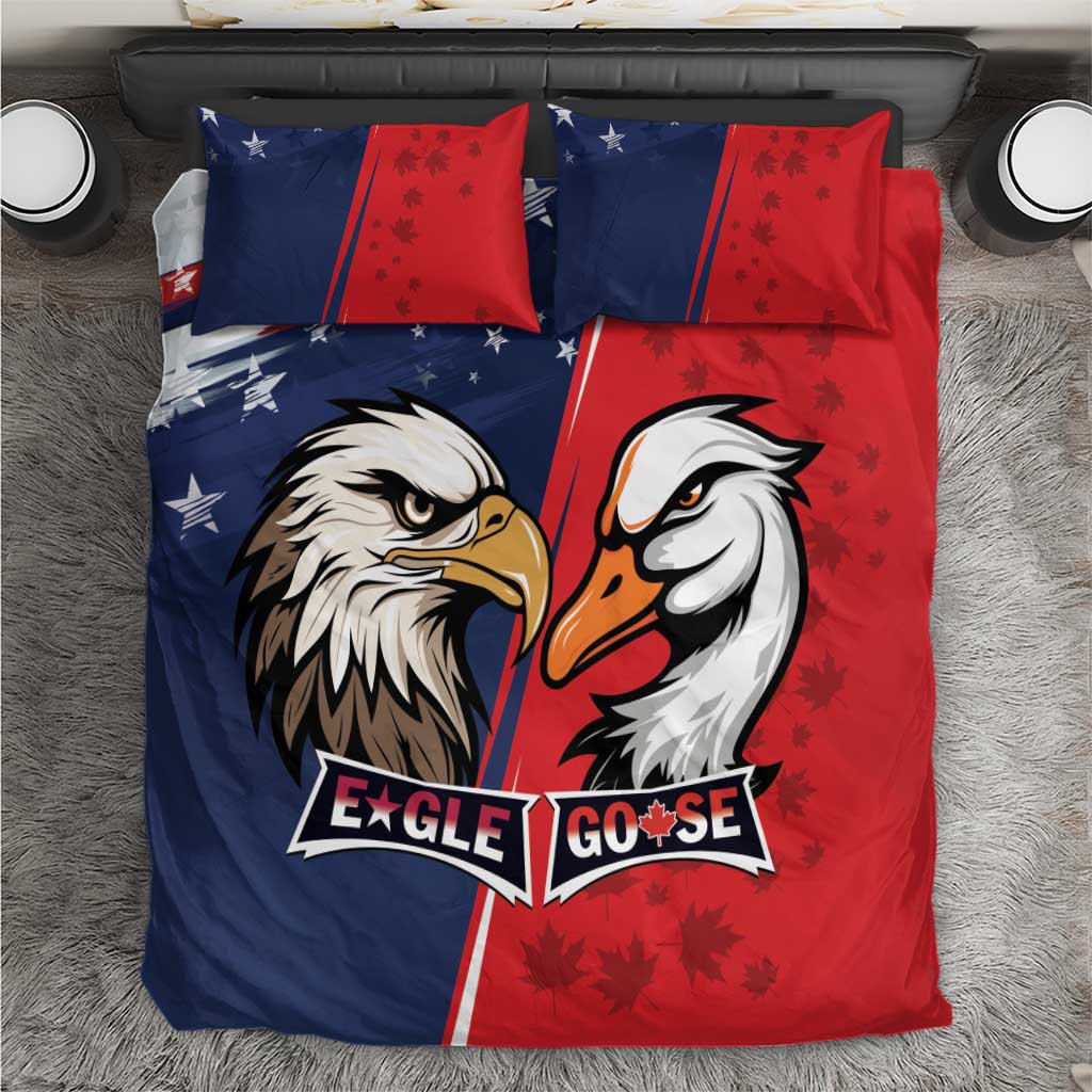 Canada Goose x USA Band Eagle Faced Off Bedding Set