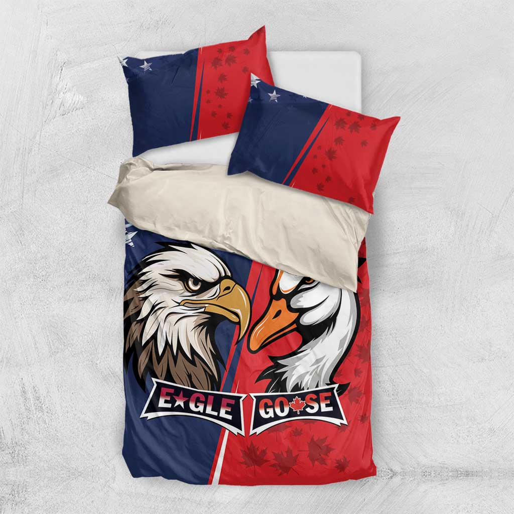 Canada Goose x USA Band Eagle Faced Off Bedding Set