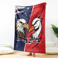 Canada Goose x USA Band Eagle Faced Off Blanket
