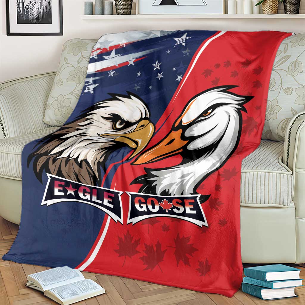 Canada Goose x USA Band Eagle Faced Off Blanket