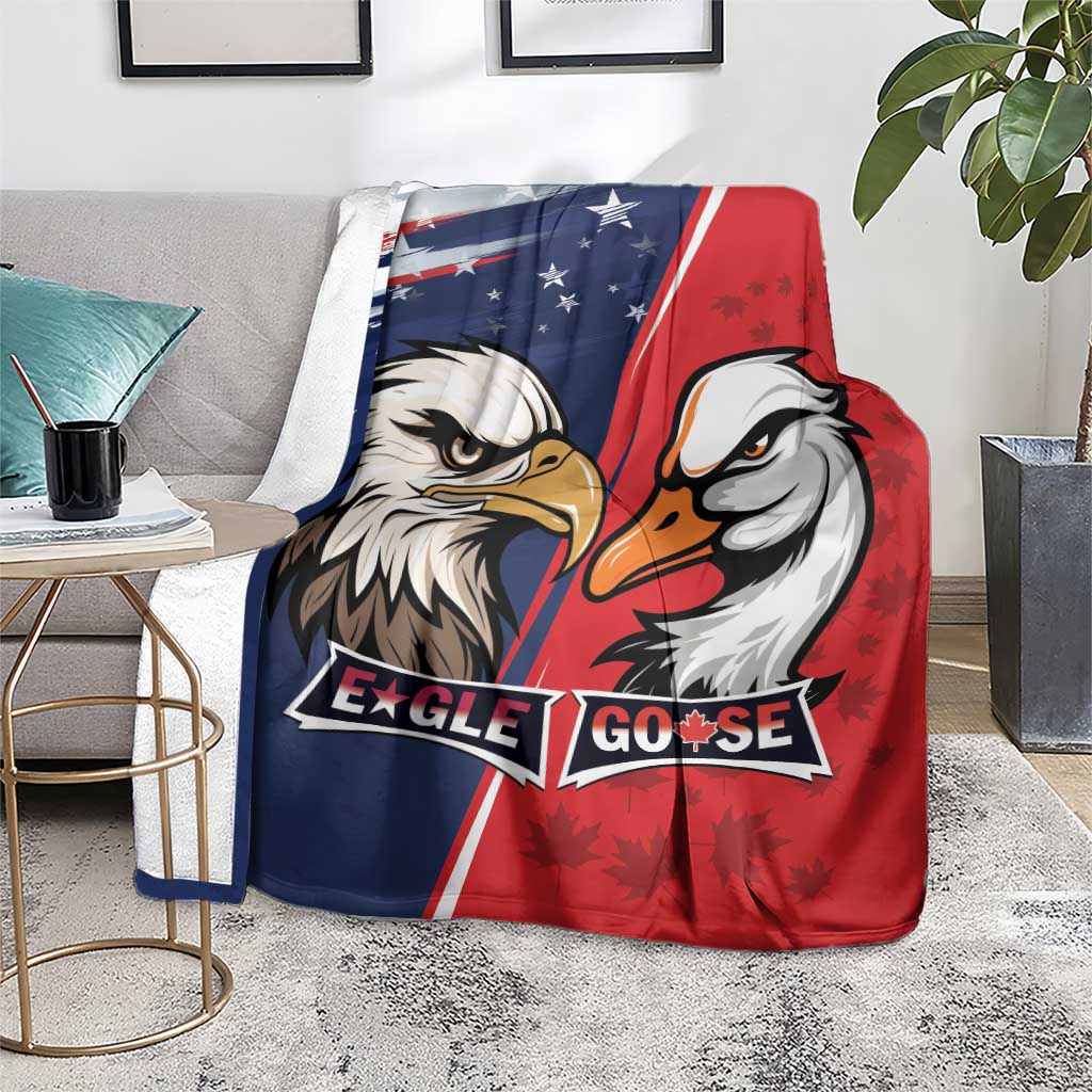 Canada Goose x USA Band Eagle Faced Off Blanket