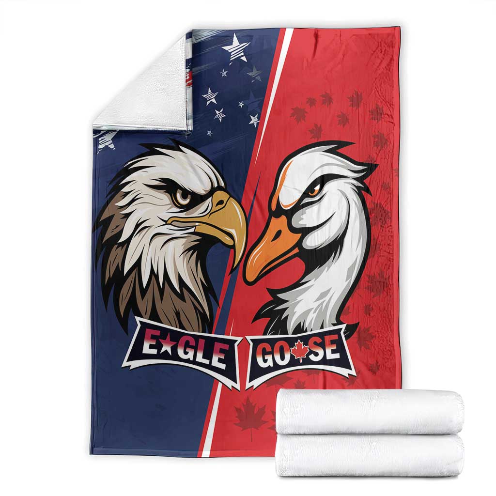 Canada Goose x USA Band Eagle Faced Off Blanket