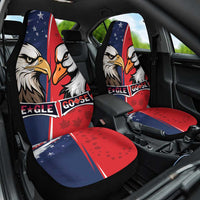 Canada Goose x USA Band Eagle Faced Off Car Seat Cover