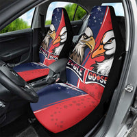 Canada Goose x USA Band Eagle Faced Off Car Seat Cover