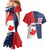 Personalized Canada Goose x USA Band Eagle Faced Off Couples Matching Mermaid Dress and Hawaiian Shirt