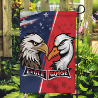 Canada Goose x USA Band Eagle Faced Off Garden Flag