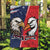 Canada Goose x USA Band Eagle Faced Off Garden Flag