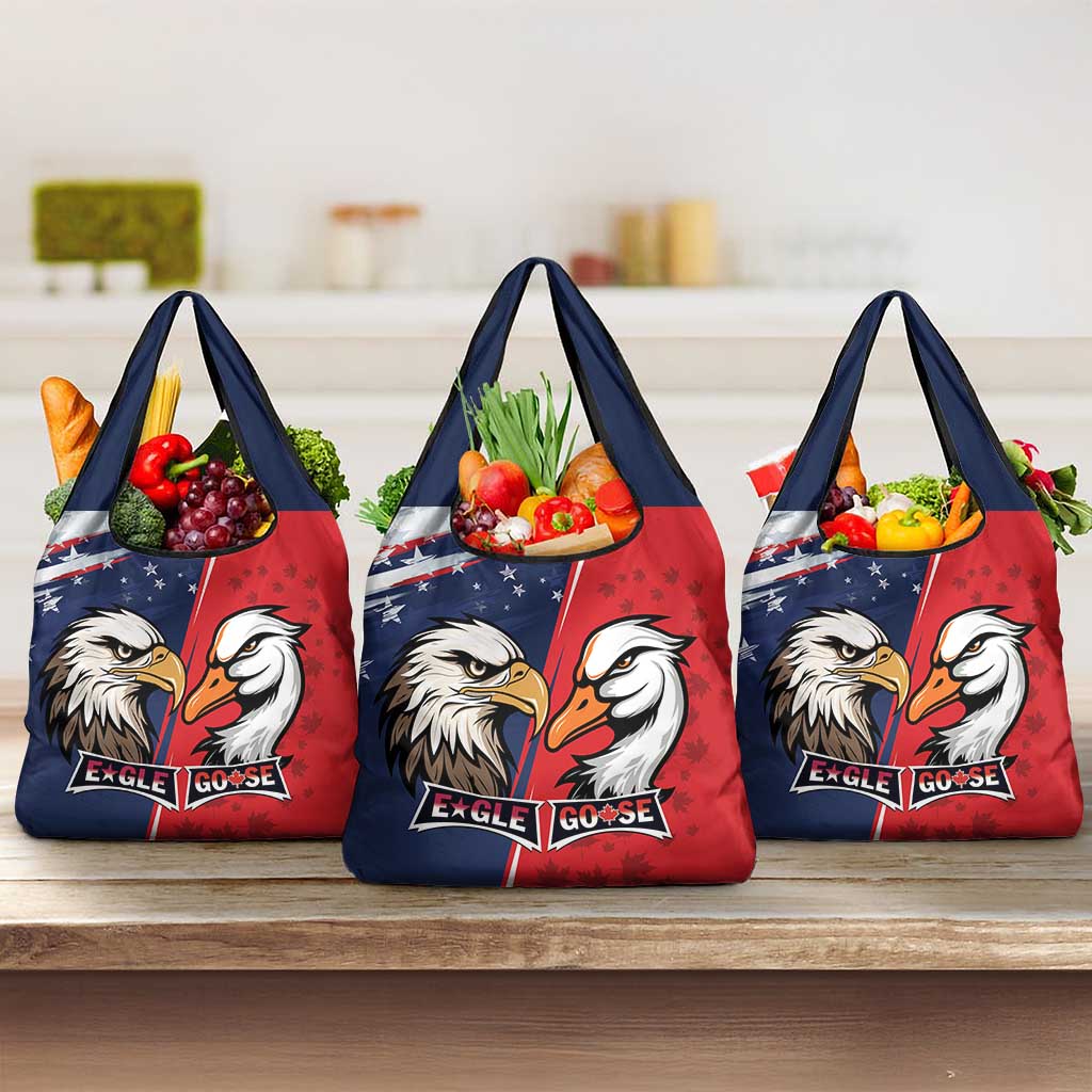 Canada Goose x USA Band Eagle Faced Off Grocery Bag