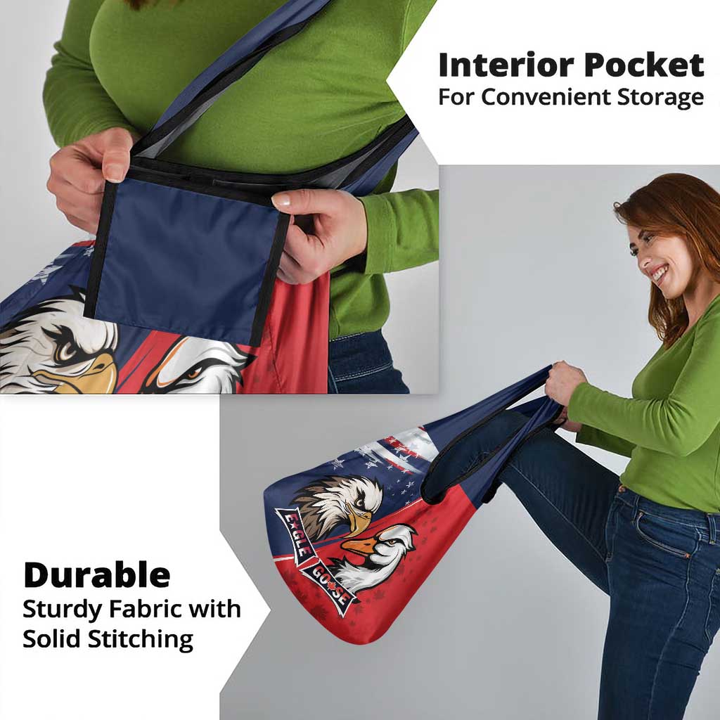 Canada Goose x USA Band Eagle Faced Off Grocery Bag