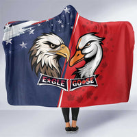 Canada Goose x USA Band Eagle Faced Off Hooded Blanket