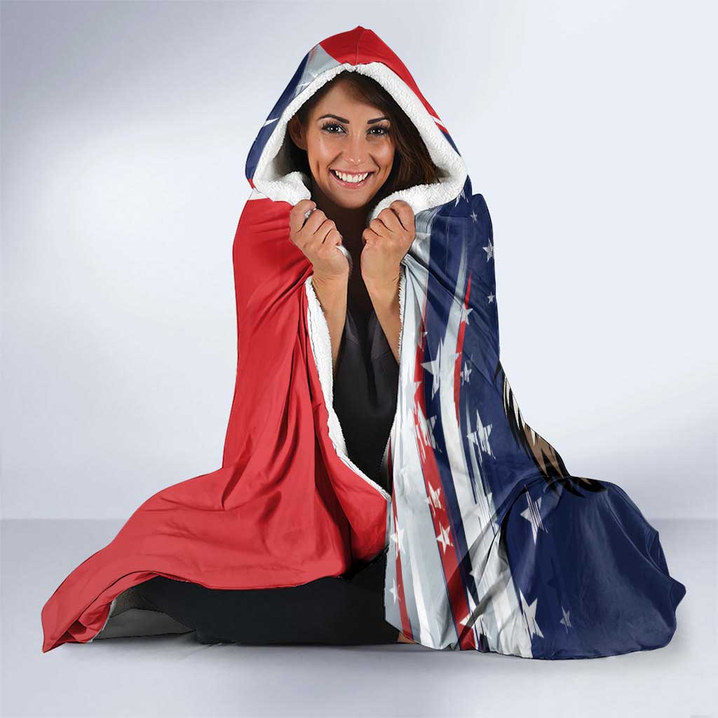 Canada Goose x USA Band Eagle Faced Off Hooded Blanket
