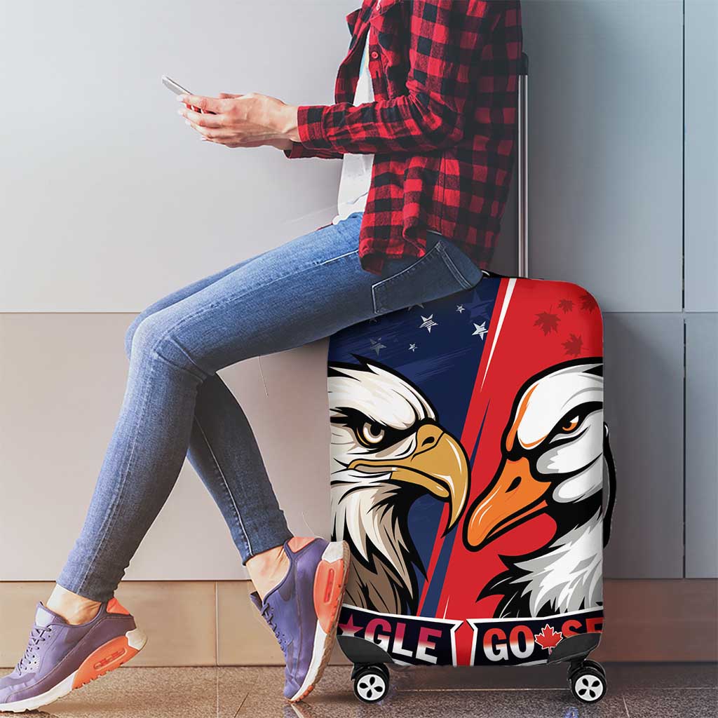Canada Goose x USA Band Eagle Faced Off Luggage Cover