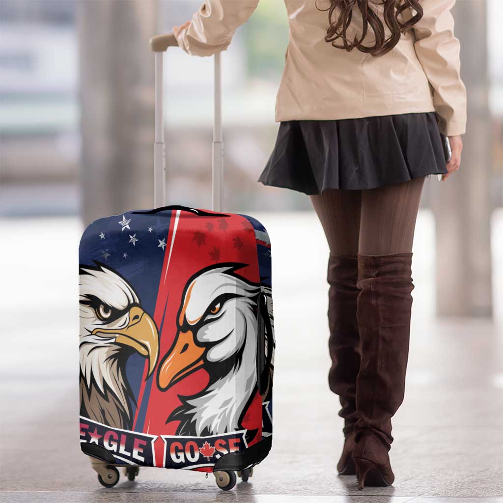 Canada Goose x USA Band Eagle Faced Off Luggage Cover