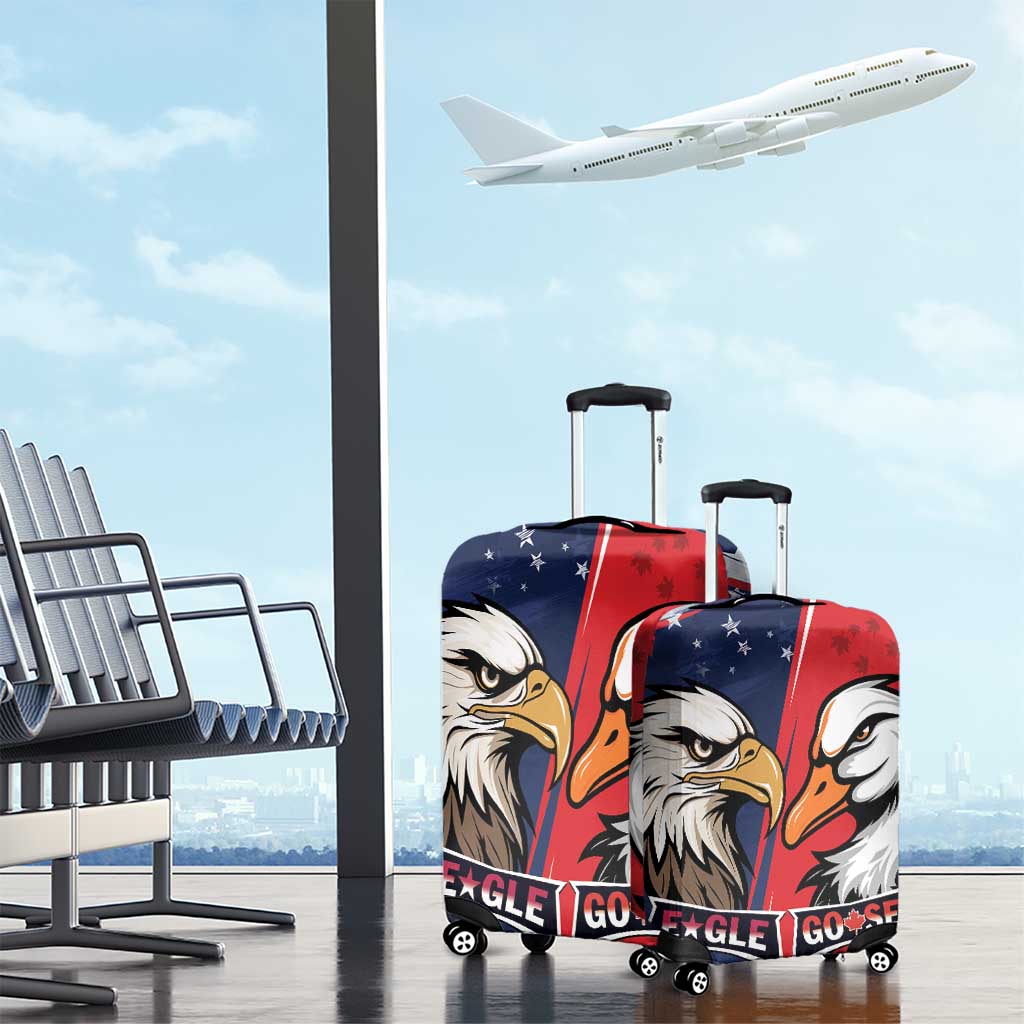 Canada Goose x USA Band Eagle Faced Off Luggage Cover